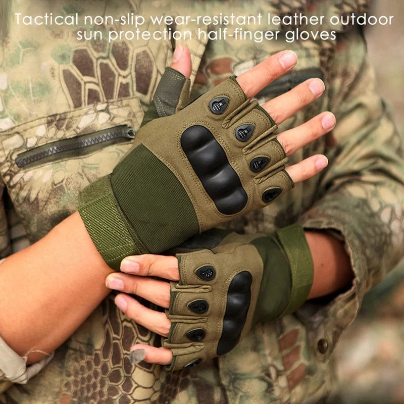 Half Finger Cycling Tactical Gloves