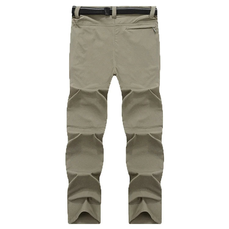 Four sided elastic quick drying pants