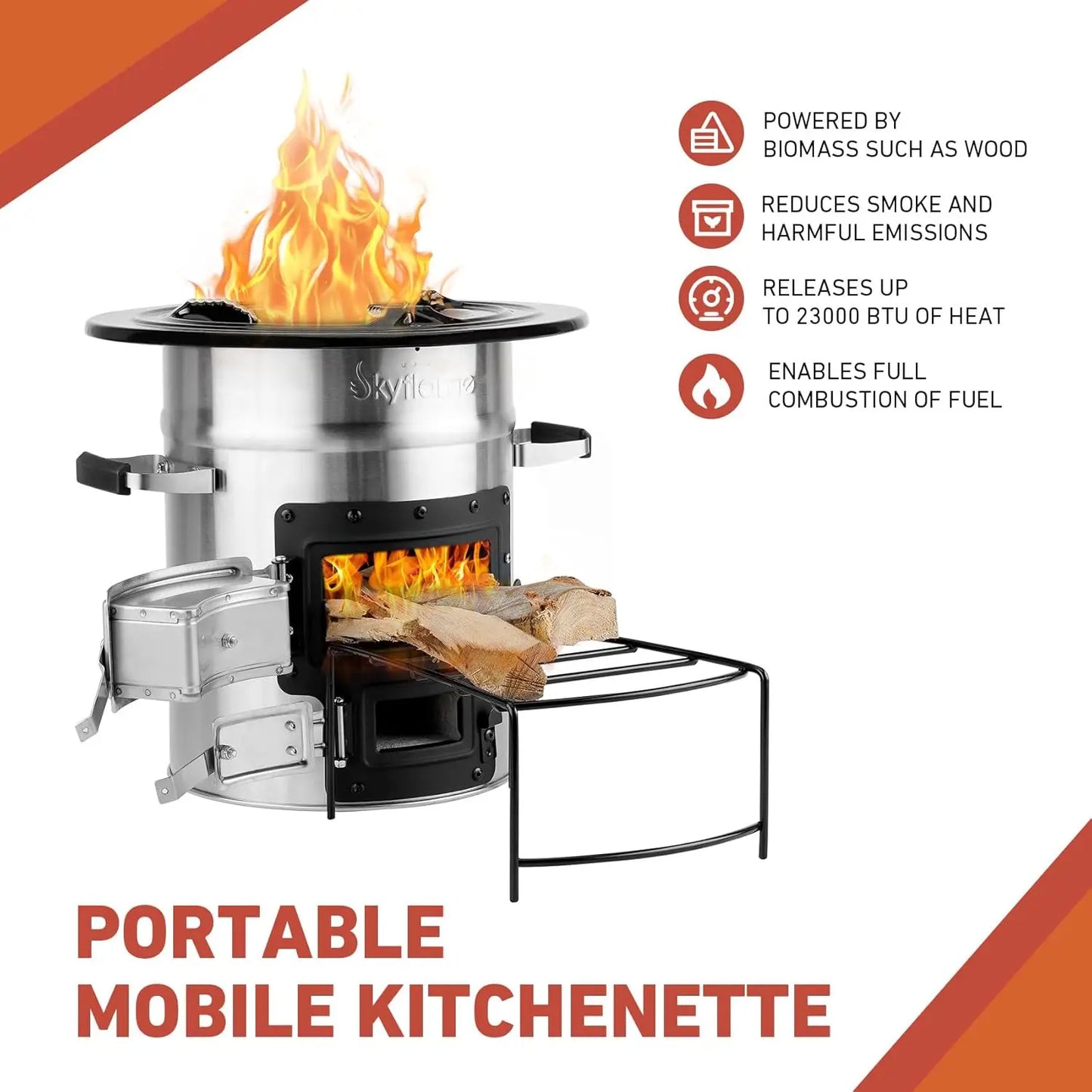 Portable Wood Burning Stove