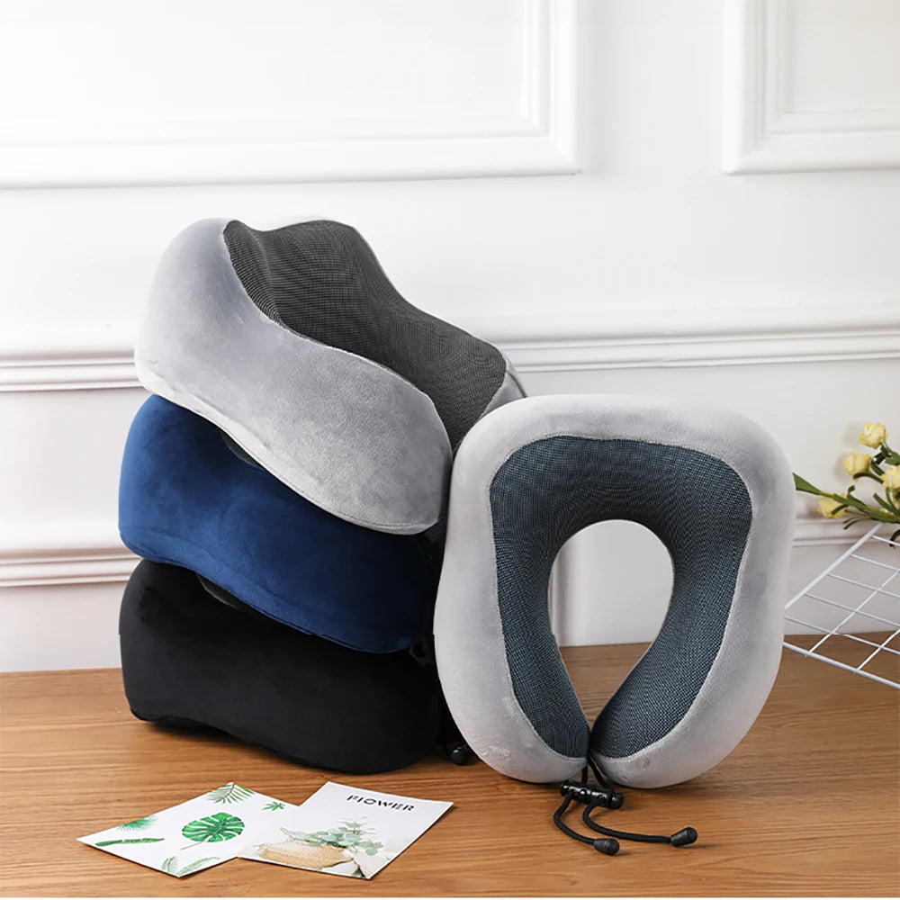 U Shaped Neckrest Memory Foam Soft Neck Pillow