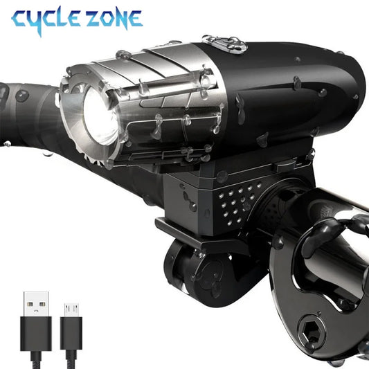 Rechargeable Bicycle Front Lamp Light