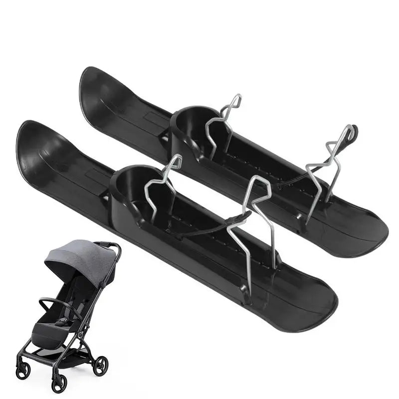 Winter Balance Cycle Snow Sled Training Cycling Skiing Sled Lightweight Skis Stand Parking Rack For Skateboard Parks Golf Carts