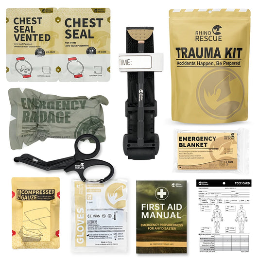 RHINO RESCUE First Aid Trauma Kit