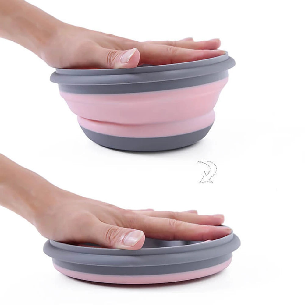 Portable Folding Lunch Box Bowl Sets