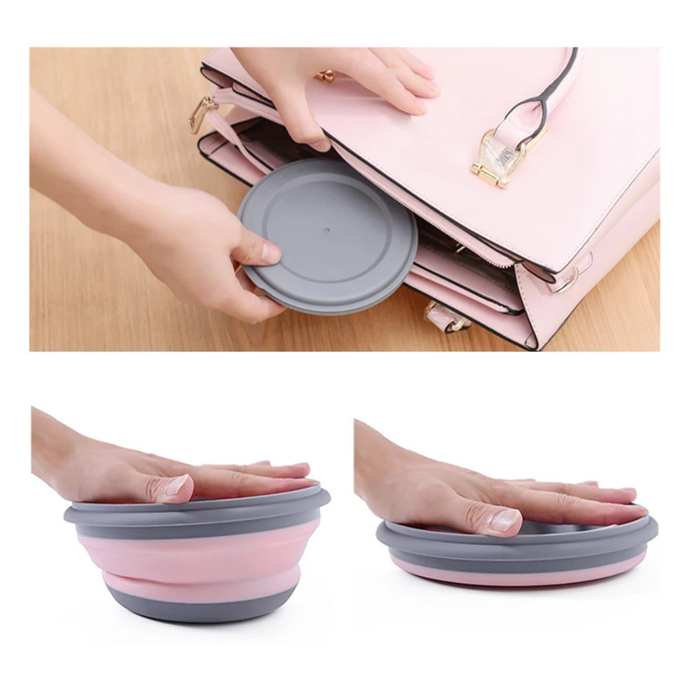 Portable Folding Lunch Box Bowl Sets