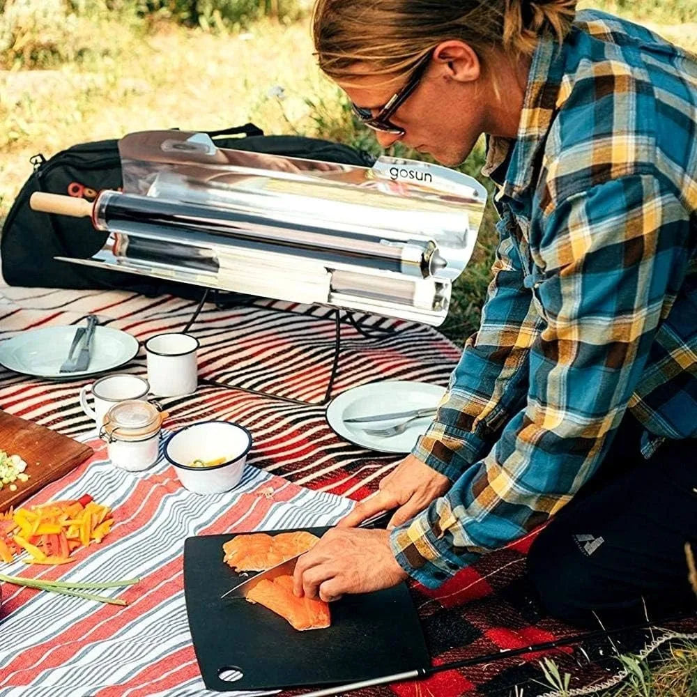 Sport Solar Oven | Fastest Portable Camping Stove| Compact Camping Cookware and Survival Gear  Outdoor Oven