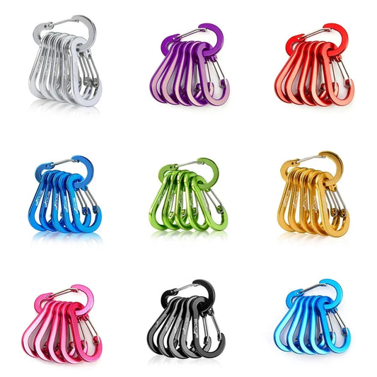 Carabiner Clip Set Small Hooks