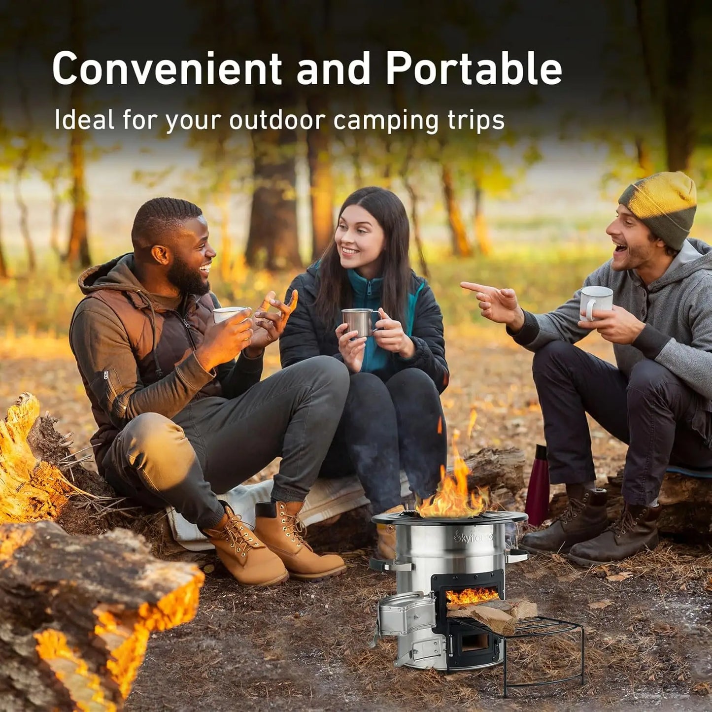 Portable Wood Burning Stove