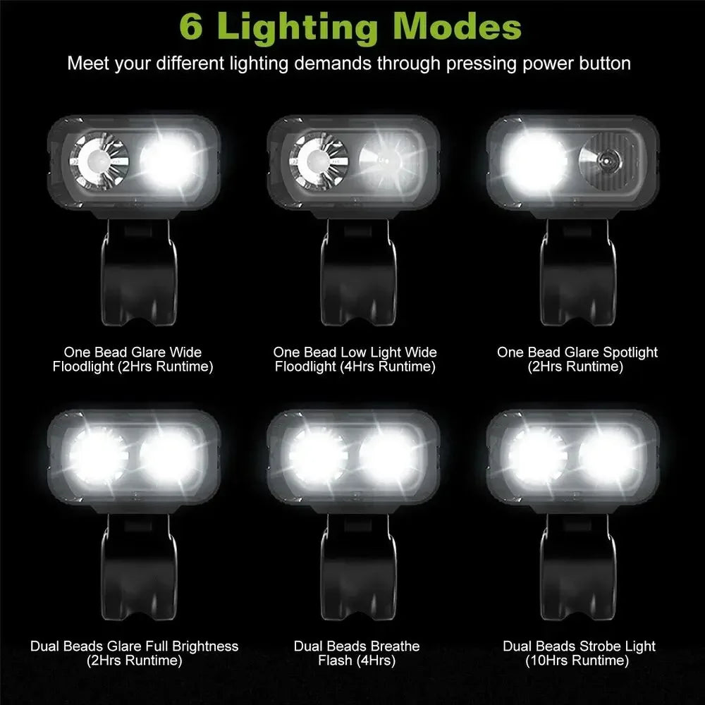 Rechargeable MTB Mountain Bicycle Lamp Light