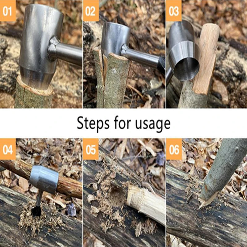 Bushcraft Auger Wrench Hand Drill