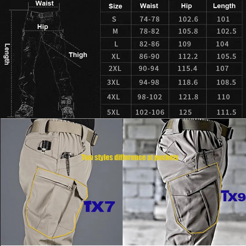 Elastic Camping Outdoor Sports Trousers Pants