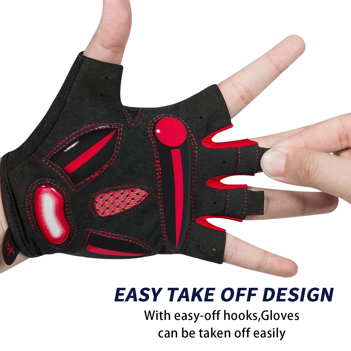 MOREOK Breathable Bike Gloves 5