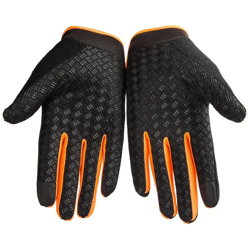 Motorcycle Bicycle Full Finger Touch Screen Ability Gloves