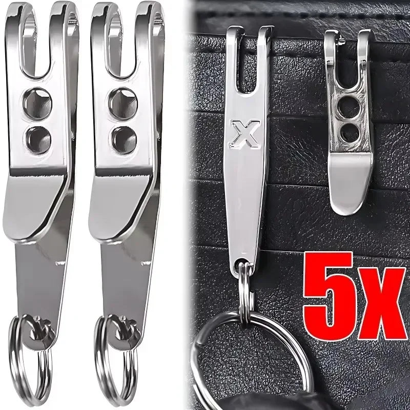 EDC Bag Gear Pocket Suspension Clip with Key Carabiner