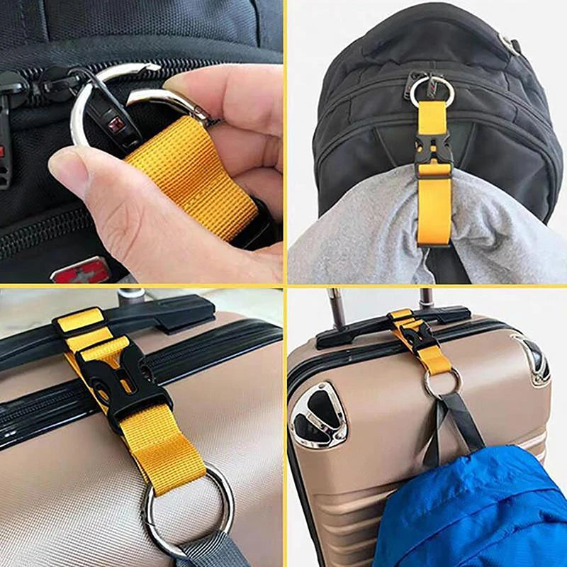 Adjustable Nylon Lock Travel Luggage Straps